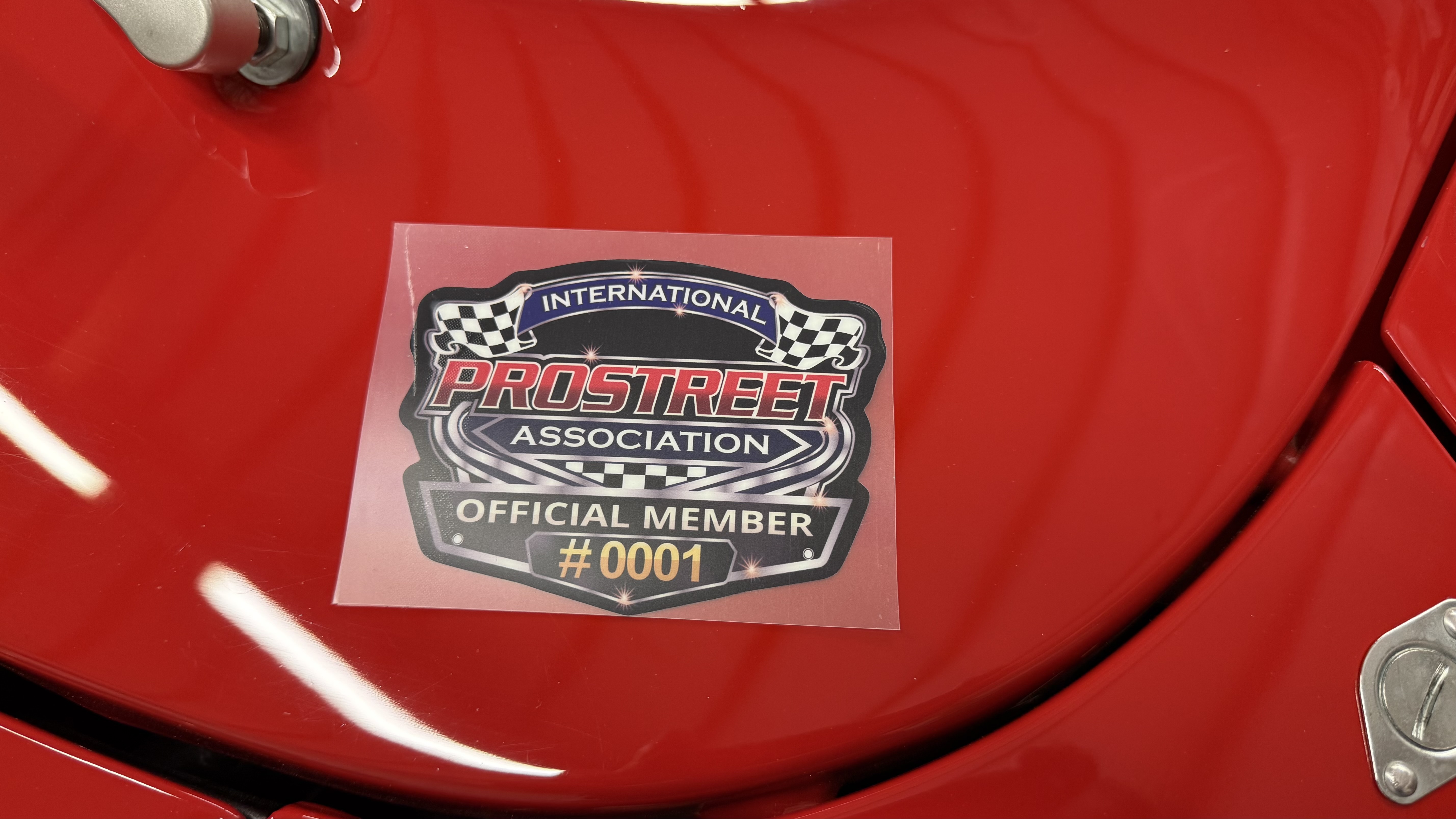 INSIDE GLASS • Official Member Numbered Windshield Decal  ($20) thumbnail 2