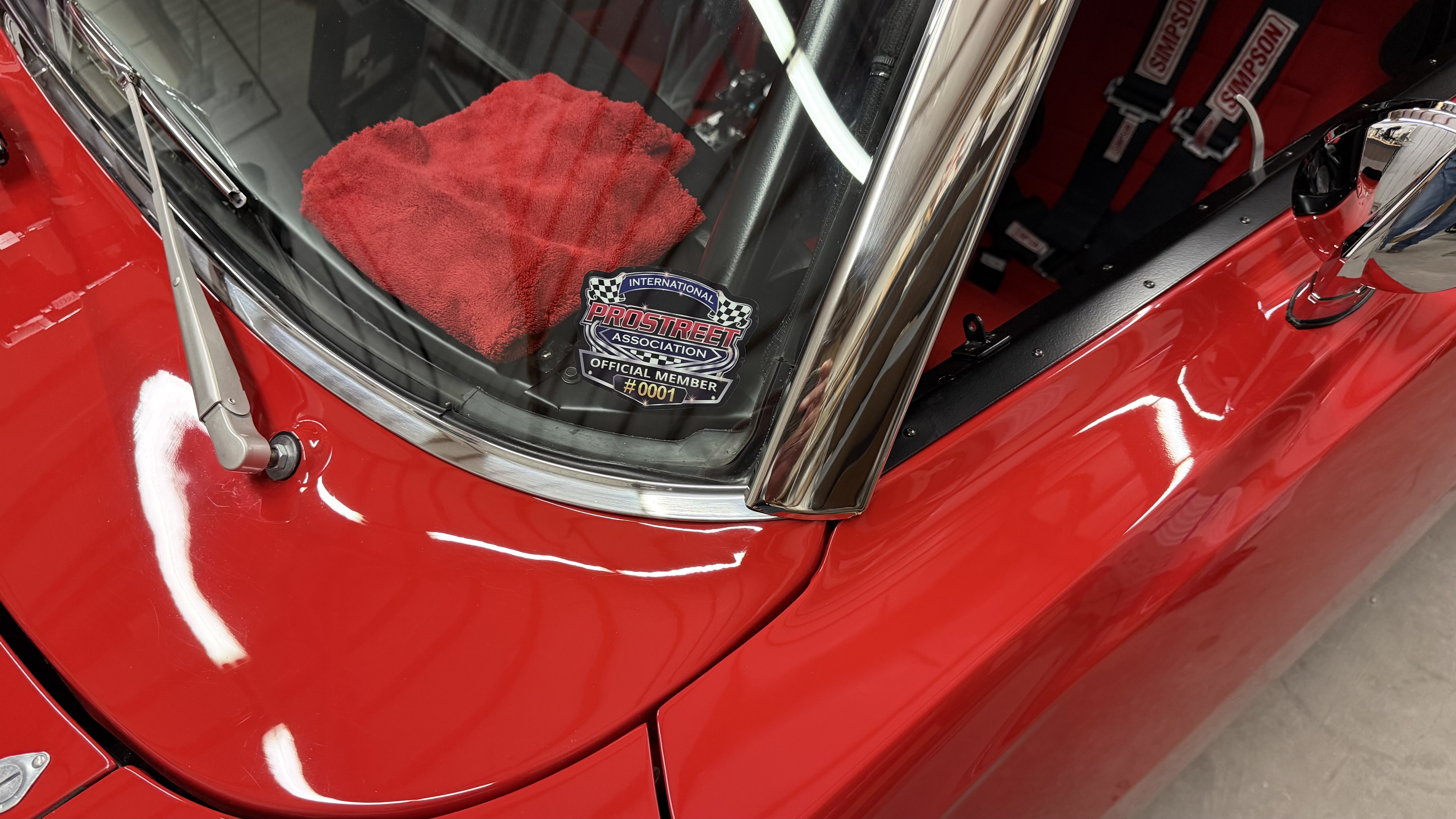 INSIDE GLASS • Official Member Numbered Windshield Decal  ($20) thumbnail 3