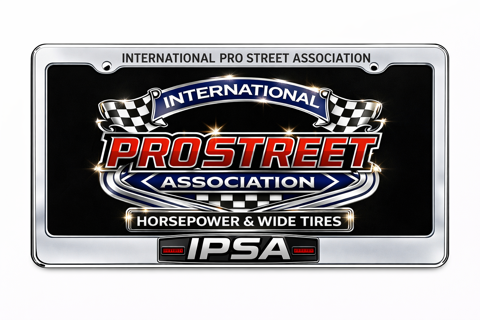 Official IPSA Frame Chrome (plate not included) thumbnail 2